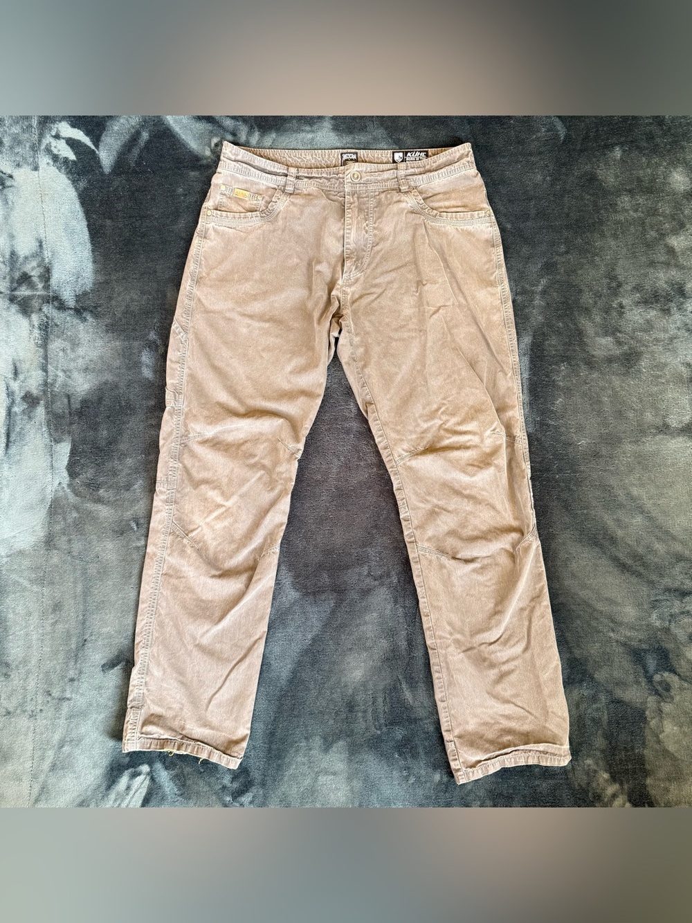 Kühl Revolvr Pants Men’s 36x34 Vintage Patina Dye Lightweight Hiking Travel